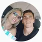 Vera Lúcia Rubbo e o filho Bruno